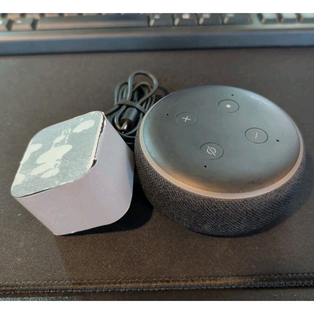 Amazon Echo Dot (3rd Generation) Smart Speaker - Charcoal